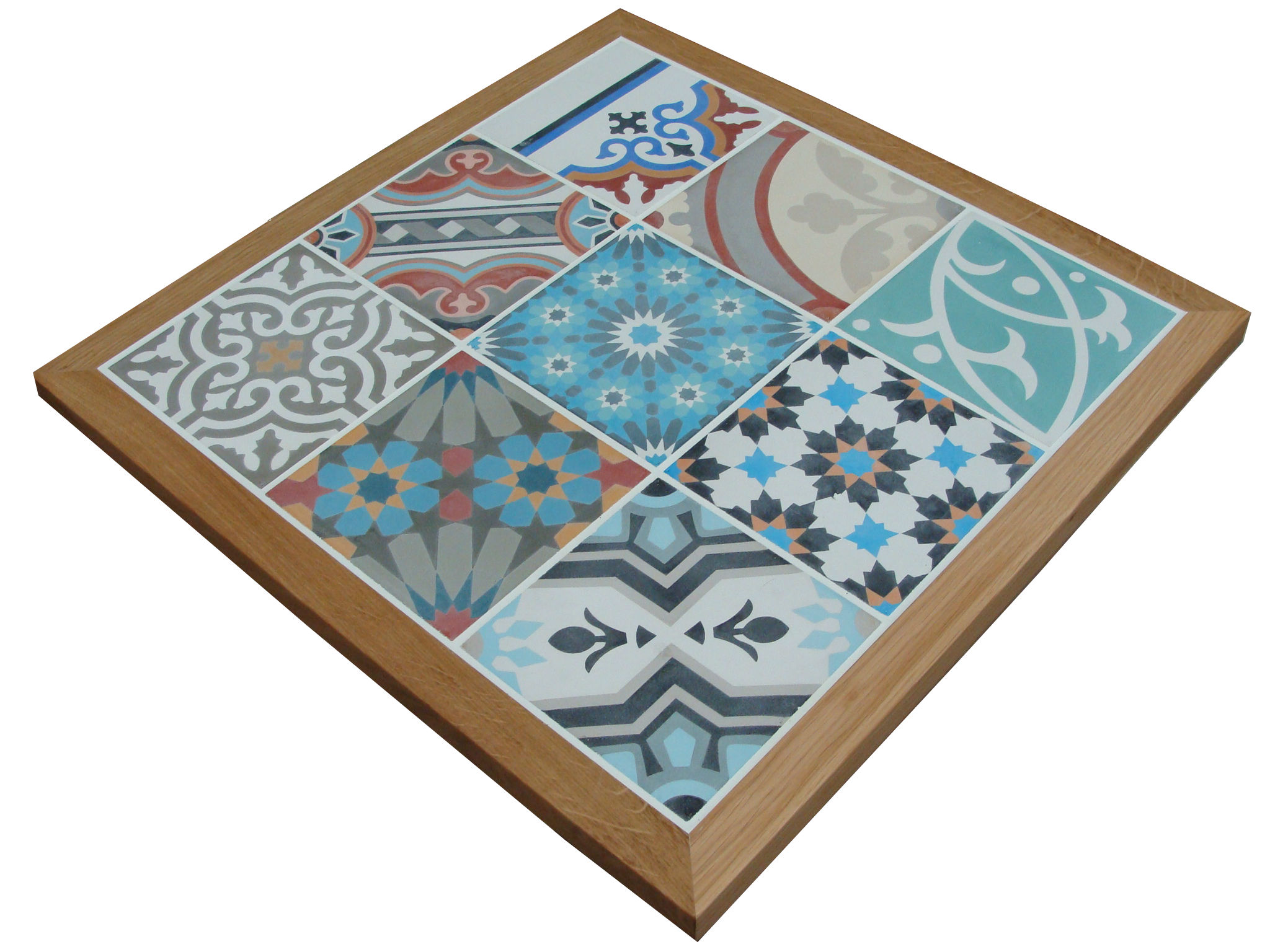 Beautiful inlaid table tops