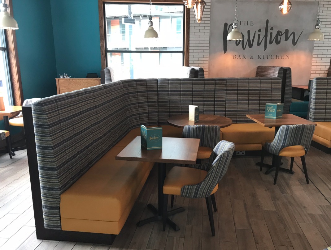 The Pavillion Bar&Kitchen, Barnsley - Thirsk Tables manufacture bespoke