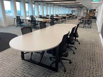Modular work space tables