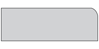 12mm Radius Edge